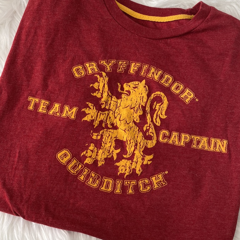 Harry Potter Gryffindor Quidditch Shirt